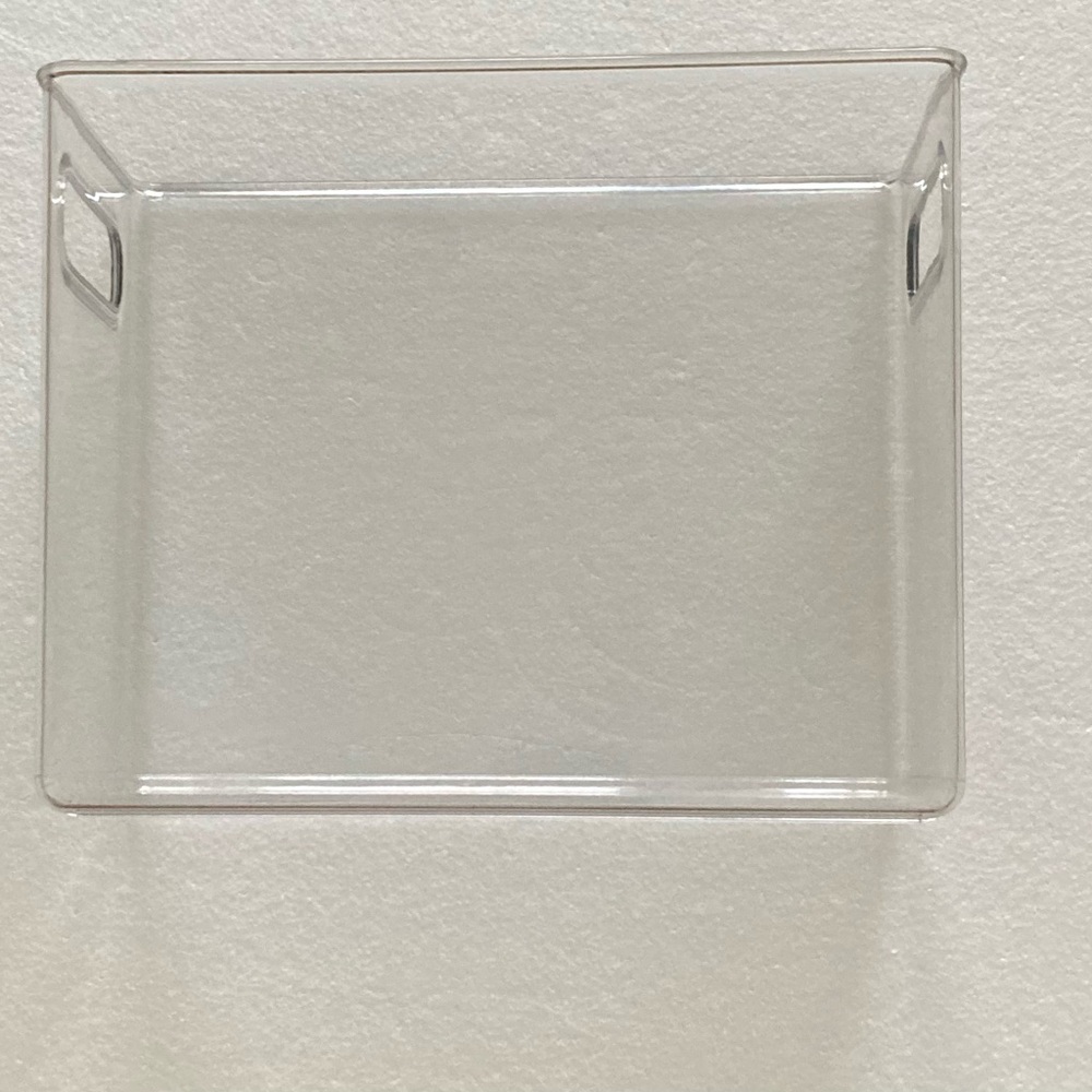 mDesign Plastic Deep Kitchen and Pantry Organizer with Handles.